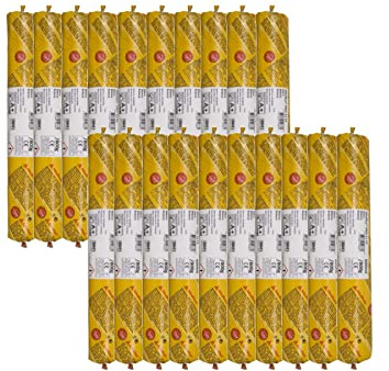 Lot de 20 recharges mastic colle SIKA Sikaflex PRO 11 FC Purform - Gris béton - 600ml - 644873x20