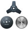 Pack Débroussailleuse 3 disques 3/40 / 80 dents alésage Ø25.4mm