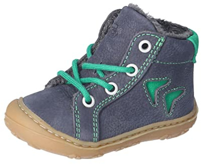 RICOSTA Mädchen und Jungen Lauflernschuhe Georg,Warmfutter,Leder,WMS:Mittel/Weit