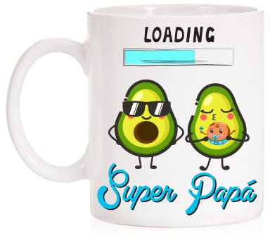 FUNNY CUP Taza Padre loading primerizo. Ideal para regalo de futuro papá. Baby Shower
