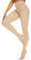 DUCMODA Damen Strumpfhose 80 DEN 29 Farben Elastisch Feinstrumpfhose Blickdicht Pantyhose Bunte Damenstrumpfhosen,Hautfarbe,XL-XXL
