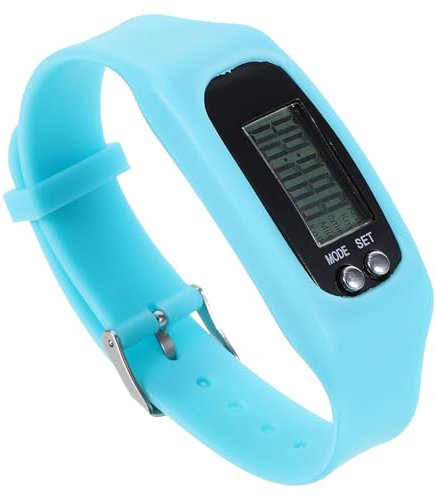 Toddmomy Armband Schrittzähler Für Gehende Senioren Fitness-tracker-Uhr Schrittzähler Für Schritte Schrittzähler Zum Gehen Für Frauen Multifunktionsstufe Laufen Monitor Kieselgel Kind