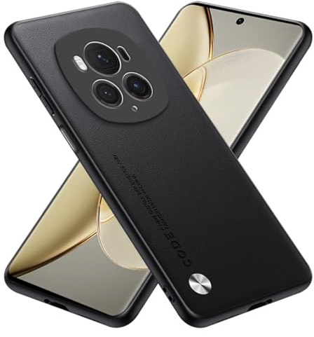 RankOne Hülle kompatibel mit Honor Magic6 Pro 5G (6.8), Stoßfeste Silikonhülle Handyhülle - Schwarz