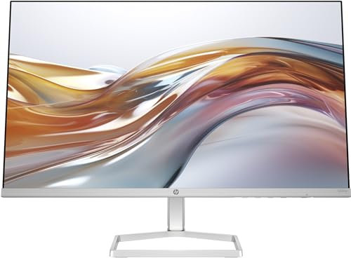 HP 524sw Écran 23.8 100Hz 5ms Full HD IPS (1920 x 1080 Pixels, antireflet, 300 nits, écran inclinable) Blanc
