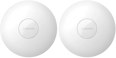 XIAOMI Nachtlicht 3 – 2700K warmes Licht, 8 Monate Akkulaufzeit, Dual-Sensor-Erkennung, flimmerfrei, sanfte Ambientebeleuchtung, 2 Helligkeitsstufen, kompakt und gemütlich (Packung mit 2)