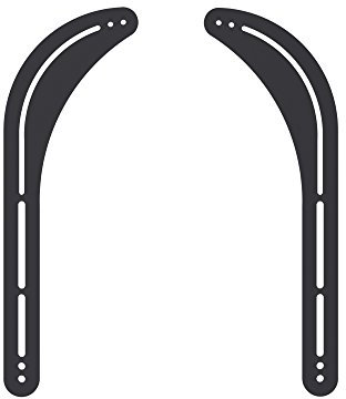 conecto CC50295 Soundbar Unviseralhalterung für Montage am TV oder Wandhalterung, Traglast max. 15,0kg, VESA 400x400