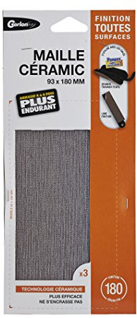 3 Abrasif Maille Ceramic 93 * 180 Fin (Grain 180) - ponçage