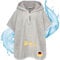 Smithy Badeponcho für Kinder & Babys aus kuscheliger Frottee Baumwolle - Liebevoller Badetuch Poncho mit Kapuze für Mädchen & Jungen - Kinderponcho Kapuzenhandtuch Ente