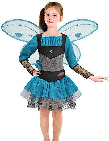 Ciao 11144.7-9 Winx Disguise, Girls, Black, Blue, 7-9 Jahre