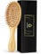 GAINWELL Brosse à cheveux en bambou – Brosse à cheveux démêlante pour massage du cuir chevelu