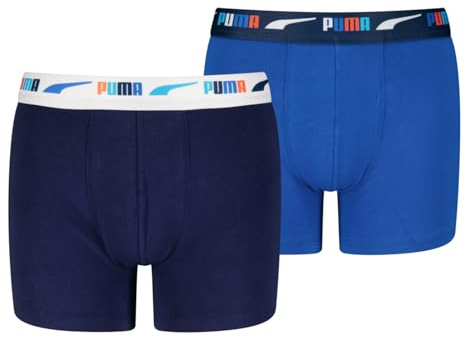 Puma Children Unisex Boxer Unterwäsche, Blau, 176 EU