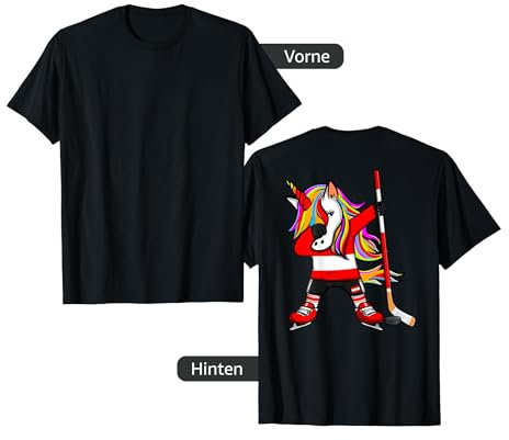 Dabbing Unicorn Austria Eishockey-Liebhaber Trikot Sport Art T-Shirt