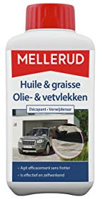 MELLERUD Détachant pour l'élimination des taches d'huile et de graisse | 1 x 0,5 l | Produit efficace contre les salissures tenaces sur toutes les surfaces à l'intérieur et à l'extérieur