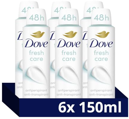 Dove Fresh Care Anti-Perspirant Aerosol 6x 150 ml