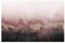 Bilderwelten Fototapete Aquarell Goldene Dämmerung Rosa 190x288 cm Vlies-Tapete XXL Smart Wandtapete Wanddekoration Wohnzimmer Schlafzimmer