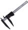 YWBL-WH 150mm/300mm Digital Electronic Caliper - Carbon Ruler Electronic Micrometer Caliper with Long Jaw Measuring Tool