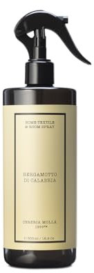 CERERÍA MOLLÁ 1899 | Spray Textil Hogar Bergamotto di Calabria | Para Prendas, Almohadas y Otros Textiles del Hogar | Ambienta Sin Dejar Manchas | Pulverizador en Pistola Manual | 500ml