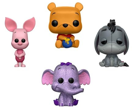 Funko Pop! Disney: Winnie The Pooh - Piglet - 4pk - Figurine en Vinyle à Collectionner - Idée de Cadeau - Produits Officiels - Jouets pour Les Enfants et Adultes - TV Fans