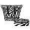 VAPOKF Zebra Print Hintergrund Handtaschen für Frauen, Tote Umhängetasche mit isoliertem Lunchtasche Set, Top Griff Schulter Handtaschen mit Reißverschluss, multi, Einheitsgröße