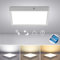 Combuh 18W LED Deckenleuchte mit Bewegungsmelder Innen, 22,5cm Deckenlampe mit Dämmerungssensor, Warmweiß, Neutralweiß und Kaltweiß, 230V Lampe für Flur, Treppenhaus und WC