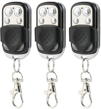 Telecomando Cancello Universale 433,92 MHz, Telecomandi Universali per Cancello Automatico, Telecomando Universale Autoapprendenti per Garage e Cancello Automatico Garage Auto Casa Gadget