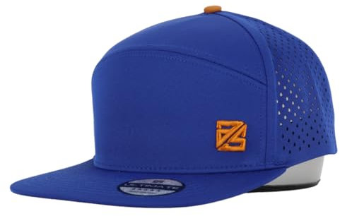 as ULTIMATE Snapback Cap Herren & Damen - Wasserabweisende Basecap Kappe für Männer & Frauen - Größenverstellbar (Navy Brown)