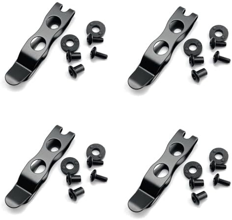 Universal Mantel/Holster 2 Loch Clip Edelstahl Holster Gürtelclip K Clip für Outdoor