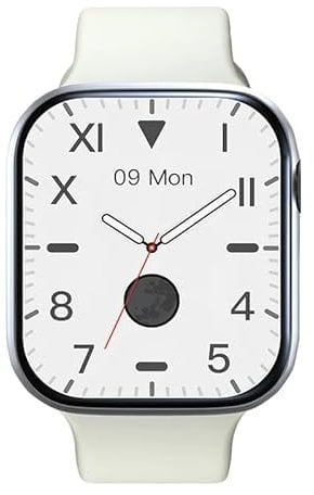 XINDADA 2024 New Hello Plum Smart Watch Series 10 46mm HD AMOLED 4G Rom ChatGPT NFC Compass Sports Clock Smartwatch Men Women 3 PRO Plus (Gray)
