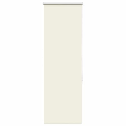 vidaXL Verdunkelungsrollo Cremeweiß 40x175cm Stoffbreite 35,7 cm, Rollo, Klemmfix, Thermorollo, Verdunklungsrollo, Klemmrollo, Fensterrollo