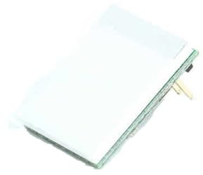 Interrupteur tactile capacitif HTTM, module de capteur de bouton tactile, circuit intégré d'affichage RVB vert bleu rouge jaune pour Arduino (Rouge)