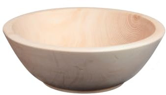 Generisch Zirbenschale Zirbenschüssel hoch naturbelassen gedrechselt 20 x 4 cm