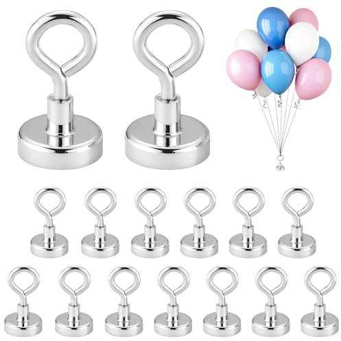 15-pack ballongvikt för heliumballonger, ballongvikt, återanvändbara ballongvikter för fest, bröllop, födelsedag, jul (3 kg hållkraft)
