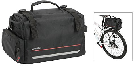 Zéfal 7039A Gepäckträgertasche Zefal Z Travel 60, 20ltr, schwarz (1 Stück)