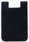 ARKTEK Phone Wallet, 3M Adhesive Card Sleeve Silicone Phone wallet, Stick On Adhesive Silicone Credit Card Holder, works for for iPhone Android and All Smartphones (Black)