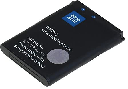 Mobilfunk Krause - Akku Bluestar für Sony Ericsson K200i 1000mAh Li-Ionen (BST-37)