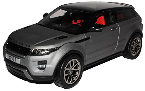 Welly Land R*o*v*e*r Range Evoque 3 Türer Matt Grau Ab 2011 1/18 GTA Modell Auto mit individiuellem Wunschkennzeichen
