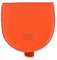 COVERI WORLD Porte-Monnaie à Talon, Porte-Euros, pour Homme, Cuir véritable (Orange) 4434
