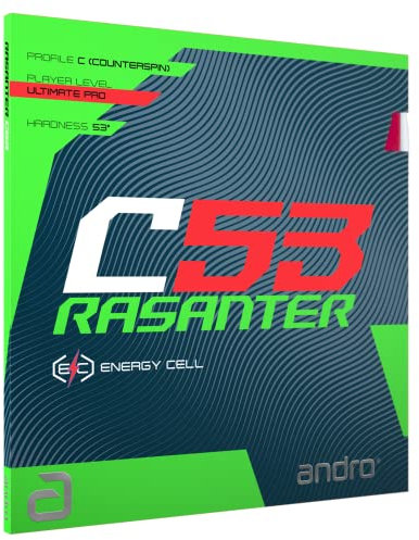 ANDRO Belag Rasanter C 53, schwarz, 2,3 mm