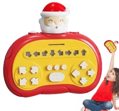 Jeu de danse pour - Jeu de rythme portable - Machine à musique de poche avec musique légère - Consoles Fast Press - Soulage le stress - Personnel éducatif pour et filles