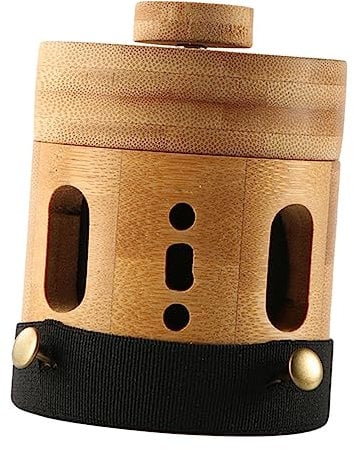 Beaupretty pot de moxibustion chauffage chaleur À base de plantes sans fumée brûleur de moxa à la taille support de cône de moxa réservoir de moxa moxibustion tube de bambou