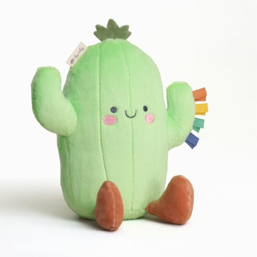 Itzy Ritzy Snuggles Plush Toy Soft Stuffed Animal for All Ages (Cactus)