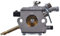 JRL - Carburador para Stihl FS160 FS 280 FS220 FR220 Rep Zama C15-51 C1S-S3G con bordes
