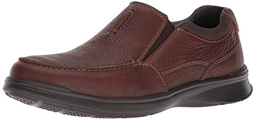 Clarks Men's Cotrell Free Loafers, Tobacco Leather, 11 UK