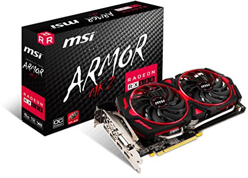 MSI R580GXP8 - Cartes Graphiques vidéos PCI-Express RX 580 Armor MK2 8G OC RX 580