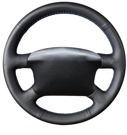 MEWANT Lenkradbezug für Golf 4 für B5 für Variant für Sharan für Bora T4 T5 Custom Version Hand Nähen Lenkradhülle