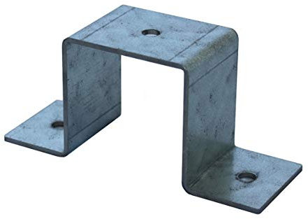 Collier de serrage carré - 60 mm x 60 mm.