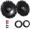 JVC CS-J1720X Lautsprecher mit Einbauset passend für VW Volkswagen T5 Transporter 2003-2015 Türen vorne 600 W 170mm 2 Wege Koax