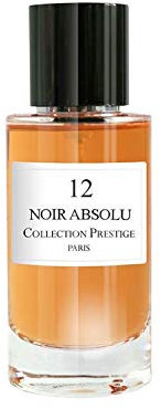 N°12 Noir Absolu | Collection Prestige edition Privée Rose Paris - Eau de Parfum Haut de Gamme - Made in France