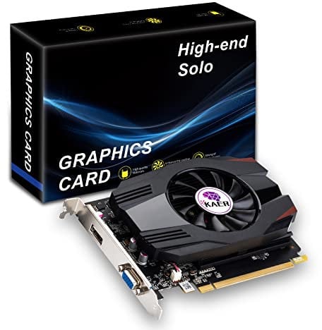 KAER GT 1030 Scheda Grafica, 2GB, 64 Bit, GDDR5, VGA/HDMI, PCI Express 3.0 x 4, DirectX 12, 4K, Nvidia GPU, Desktop Gaming Scheda Video