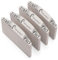 Aba Group 50 Stück Professionelle Nagelfeile Halbmond Flamingo 100/180 Standard, strapazierfähig,zum einmaligen Gebrauch, Nagelfeile von guter Qualität, abriebfest, Nagelfeilen-Set, hergestellt in EU